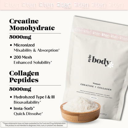 10/10 Body | Creatine + Collagen